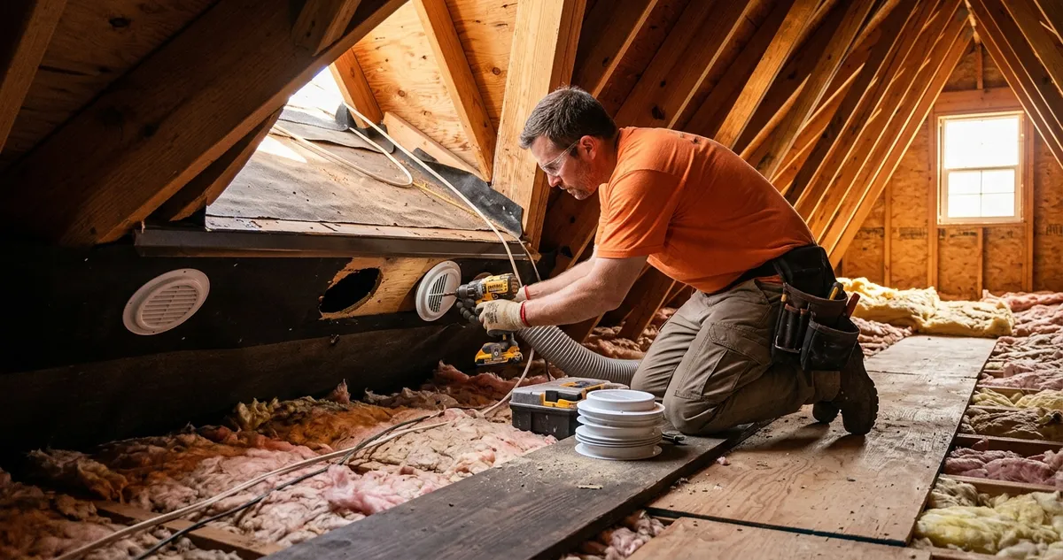 DFW Attic Insulation: Adding Soffit Vents for Cooler Homes