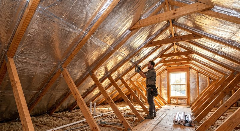 DFW Attic Radiant Barrier Installation | Lower AC Bills
